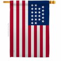 Guarderia 28 x 40 in. United State 1819-1820 American Old Glory House Flag with Double-Sided Banner Garden GU3912293
